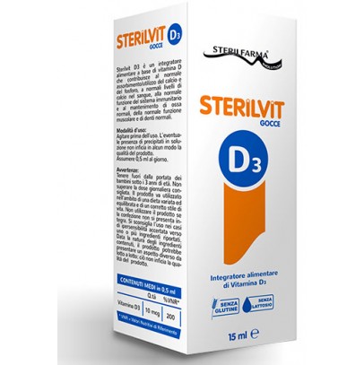 STERILVIT D3 GOCCE 15 ML