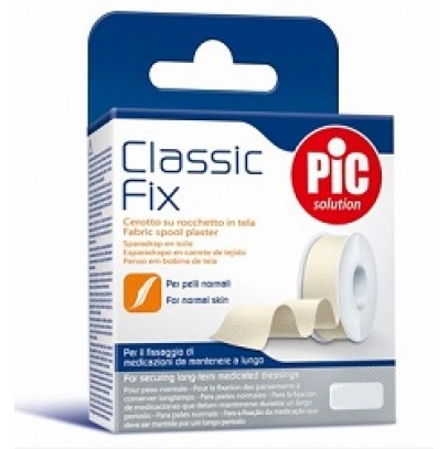 CEROTTO IN ROCCHETTO PIC CLASSIC FIX TELA BIANCO 2,5X500 CMFUSTELLA