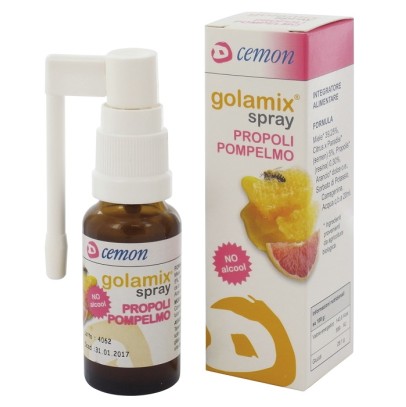 GOLAMIX SPRAY - PROPOLI POMPELMO 20 ML GOLAMIX SPRAY - PROPOLI POMPELMO 20 ML