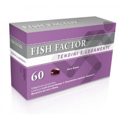 FISH FACTOR TENDINI E LEGAMENTI 60 PERLE GRANDI