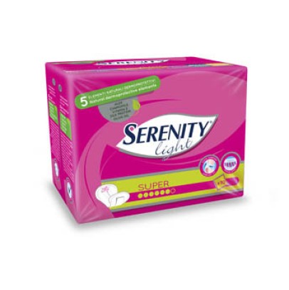 PANNOLONE PER INCONTINENZA SERENITY LIGHT LADY SUPER 10 PEZZI