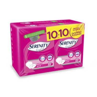 PANNOLONE PER INCONTINENZA SERENITY LIGHT LADY MINI 20 PEZZI PANNOLONE PER INCONTINENZA SERENITY LIGHT LADY MINI 20 PEZZI