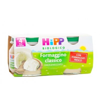 HIPP BIO OMOGENEIZZATO FORMAGGINO CLASSICO 2X80 G