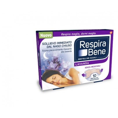 CEROTTO NASALE LAVANDA RESPIRA BENE 10 PEZZI