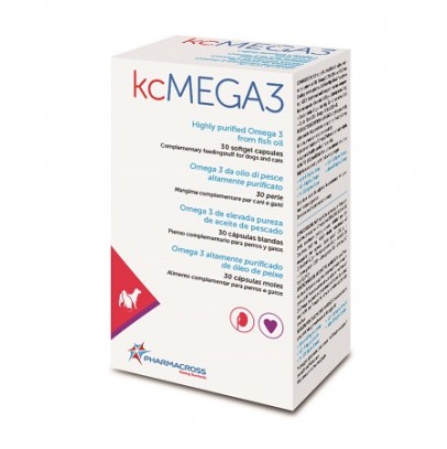 KCMEGA3 OMEGA3 DA OLIO DI PESCE 30 PERLE