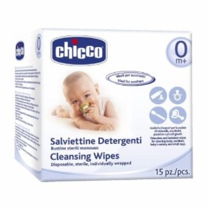 CHICCO SALVIETTINE DETERGENTI 15 PEZZI