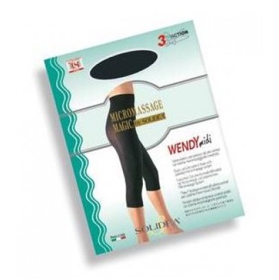 WENDY MIDI TUTORE POST-LIPOSUZIONE NERO 4XL