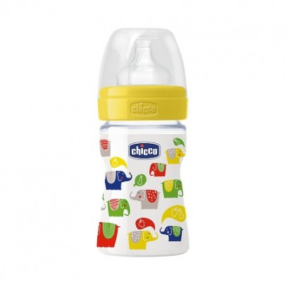 CHICCO BIBERON 150ML PP DECO1 TETTARELLA IN CAUCCIU'