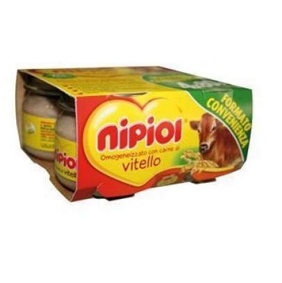 NIPIOL OMOGENEIZZATO VITELLO 4 X 80 G