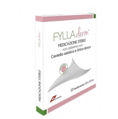 MEDICAZIONE STERILE NON ADERENTE FYLLADERM 10 X 10 CM X 10 BUSTE