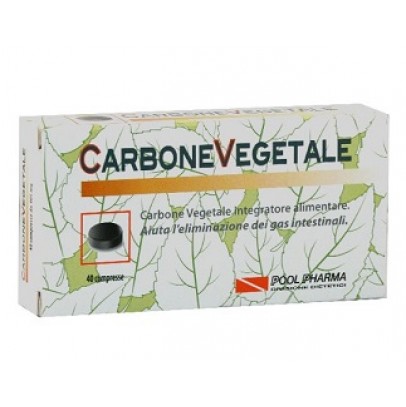 CARBONE VEGETALE POOL PHARMA 40 COMPRESSE