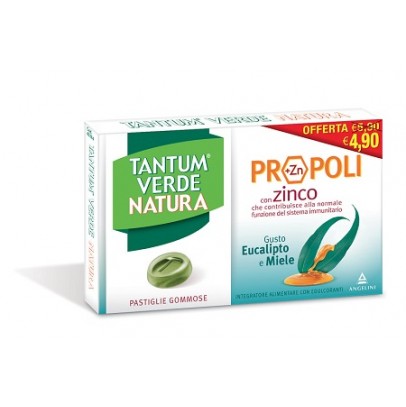 TANTUM VERDE NATURA PASTIGLIE GOMMOSE EUCALIPTO & MIELE 15 PASTIGLIE GOMMOSE OFFERTA SPECIALE