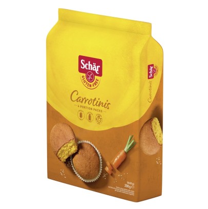 SCHAR CARROTINIS MERENDINE 4 X 50 G SCHAR CARROTINIS MERENDINE 4 X 50 G