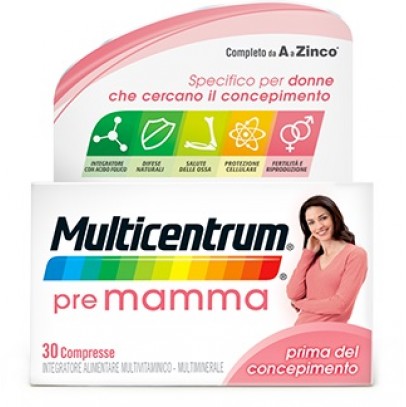 MULTICENTRUM PRE MAMMA 30 COMPRESSE