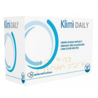 KLIMI' DAILY 30 SALVIETTINE DETERGENTI MONOUSO STERILI PER L'IGIENE OCULARE