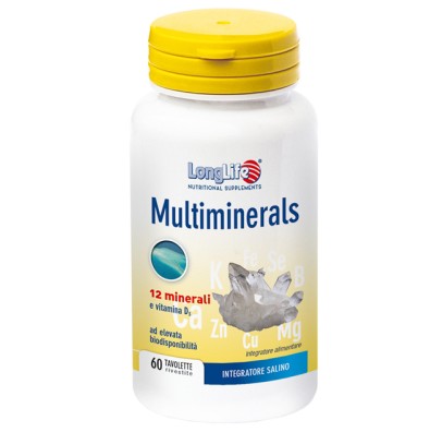 LONGLIFE MULTIMINERALS 60TAV LONGLIFE MULTIMINERALS 60TAV