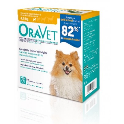 ORAVET CHEWING-GUM DOG EXTRA SMALL 7 PEZZI