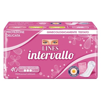 PROTEGGISLIP LINES INTERVALLO RIPIEGATO 40 PEZZI PROTEGGISLIP LINES INTERVALLO RIPIEGATO 40 PEZZI