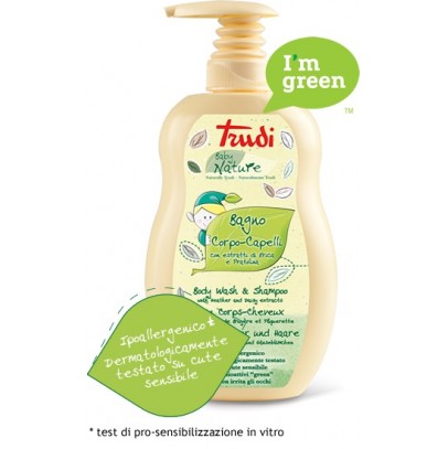 TRUDI BABY NATURE BAGNO CORPO CAPELLI 400 ML