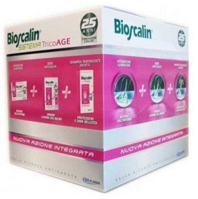 BIOSCALIN TRICOAGE COMPRESSE + SIERO + SHAMPOO