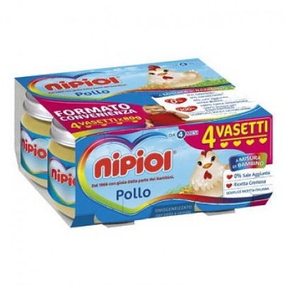 NIPIOL OMOGENEIZZATO POLLO 4 X 80 G