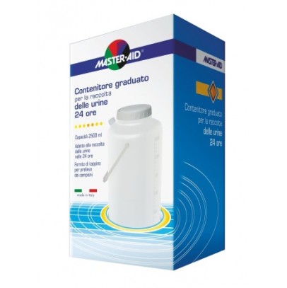 CONTENITORE RACCOLTA URINA MASTER-AID 24 H 2500 ML