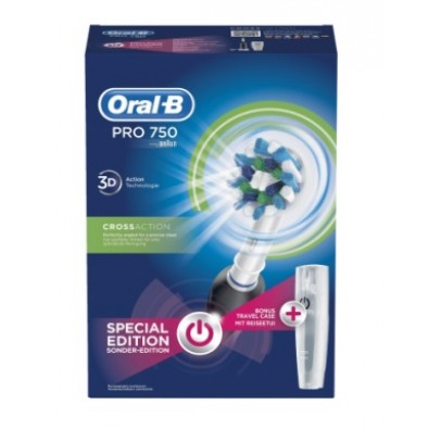 ORALB 750 PRO CROSSACTION SPAZZOLINO ELETTRICO