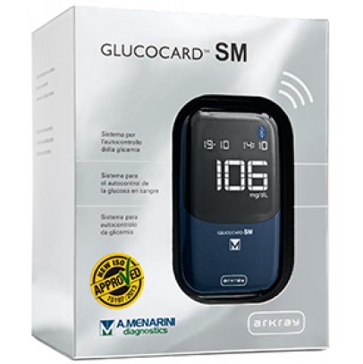 GLUCOCARD SM METER KIT MISURAZIONE GLICEMIA USO DOMICILIARE