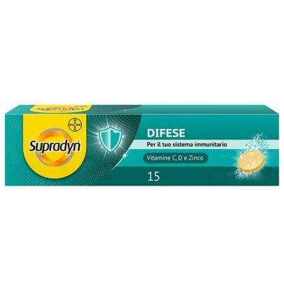 SUPRADYN DIFESE 15 COMPRESSE EFFERVESCENTI