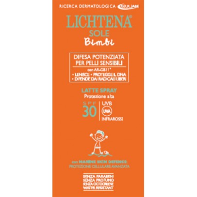 LICHTENA SOLE BIMBI LATTE SPRAY SPF 30 200 ML