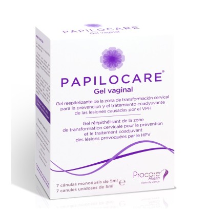 PAPILOCARE GEL VAGINALE 7 CANNULE MONODOSE DA 5 ML