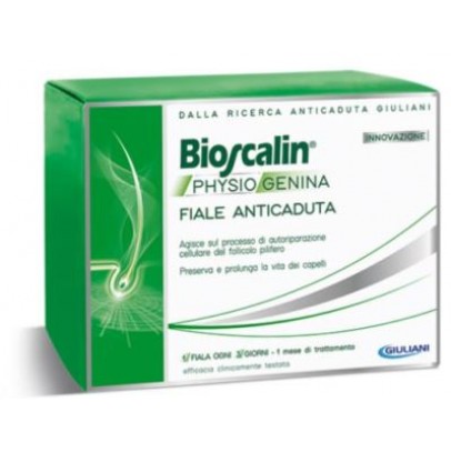 BIOSCALIN PHYSIOGENINA 10 FIALE ANTICADUTA DA 3,5 ML