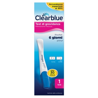 TEST DI GRAVIDANZA CLEARBLUE EARLY 1 TEST