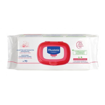 MUSTELA SALVIETTE DETERGENTE LENITIVO 70 PEZZI