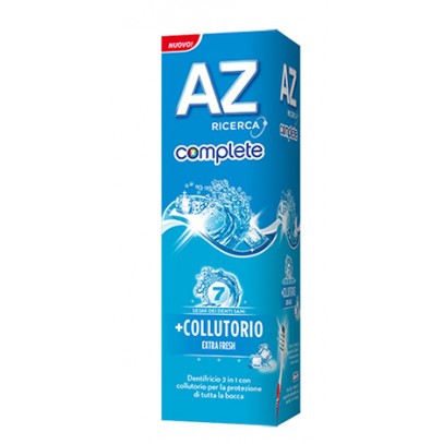 DENTIFRICIO AZ COMPLETE EXTRA FRESH + COLLUTORIO 75 ML