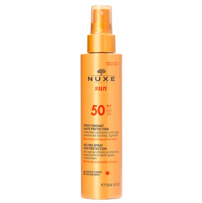 NUXE SUN SPRAY FONDANT HAUTE PROTECTION SPF50 VISAGE ET CORPS 150 ML