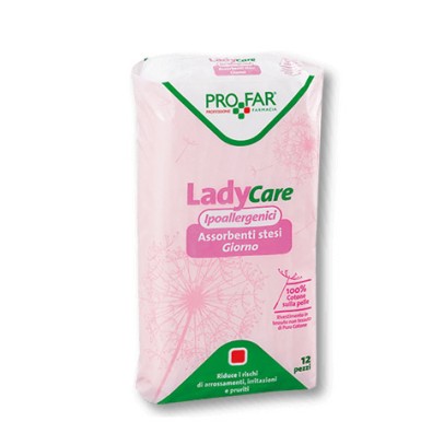 LADYCARE ASSORBENTI IPOALLERGENICI GIORNO 12 PEZZI PROFAR