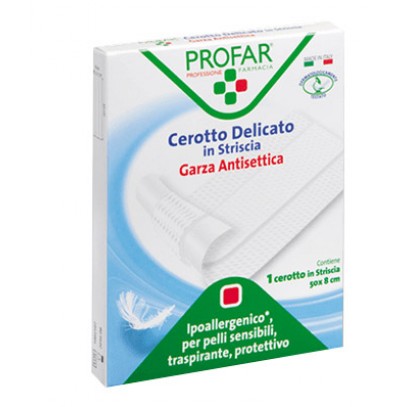 CEROTTO TESSUTO NON TESSUTO DELICATO 1 STRISCIA 50X8 CM PROFAR