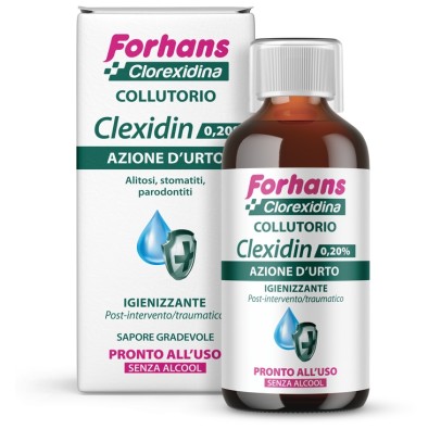 FORHANS CLEXIDIN 0,20 SENZA ALCOOL 200 ML