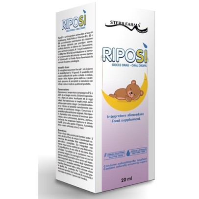 RIPOSI' NOTTE GOCCE ORALI 20 ML RIPOSI' NOTTE GOCCE ORALI 20 ML