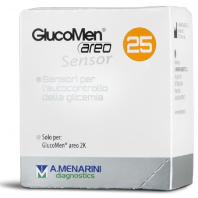 STRISCE GLUCOMEN AREO SENSOR PER ANALISI DEL GLUCOSIO 25 PEZZI