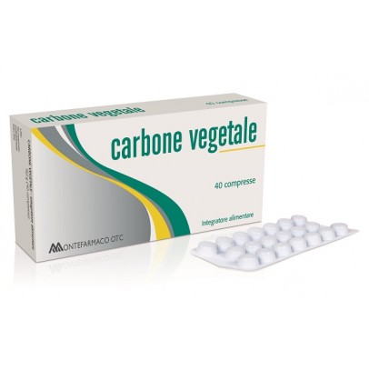 CARBONE VEGETALE 40 COMPRESSE