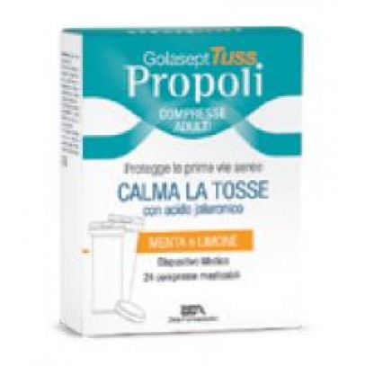 GOLASEPT TUSS PROPOLI DM 24CPR