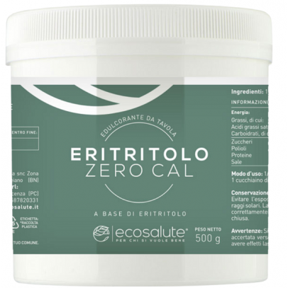 ERITRITOLO ZERO CAL 500G ECOSAL