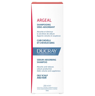 ARGEAL SHAMPOO 200 ML DUCRAY 2017