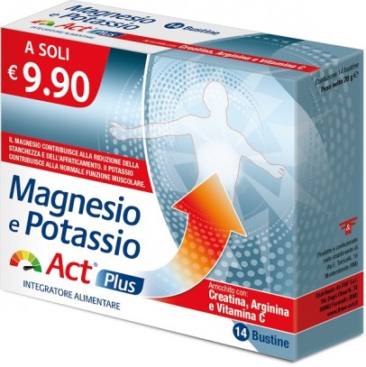 MAGNESIO POTASSIO ACT PLUS 14BS