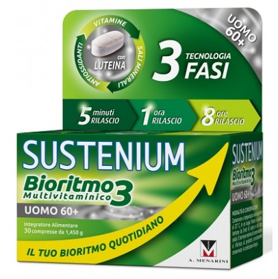 SUSTENIUM BIORITMO3 UOMO 60+ 30 COMPRESSE