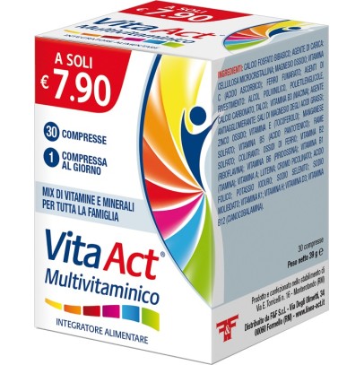 MULTIVITAMINICO ACT 30 COMPRESSE MULTIVITAMINICO ACT 30 COMPRESSE