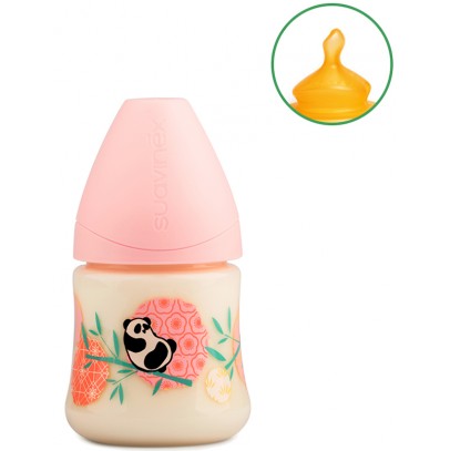 SUAVINEX BIBERON 150 ANATOMICO S M1S PANDA ROSA