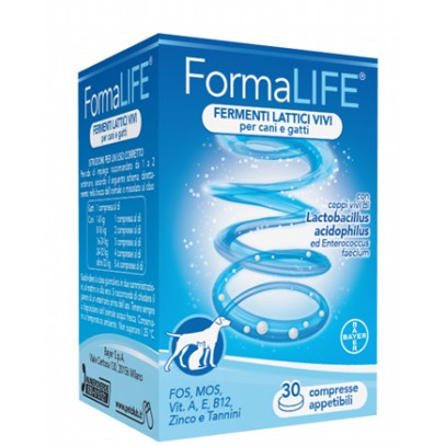 FORMALIFE FERMENTI LATTICI 30 COMPRESSE APPETIBILI 33 G